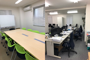 暖かオフィスで能率アップ!